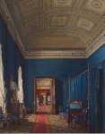 Hau Edward Petrovich Interiors of the Winter Palace. The First Reserved Apartment. Dressing Room of Duke M. Leuchtenberg - Hermitage